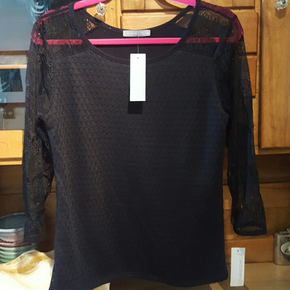NWT Loveapella date night sweater